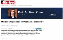 Hürriyet Miyopi Artışını Nasıl... 07.05.2023